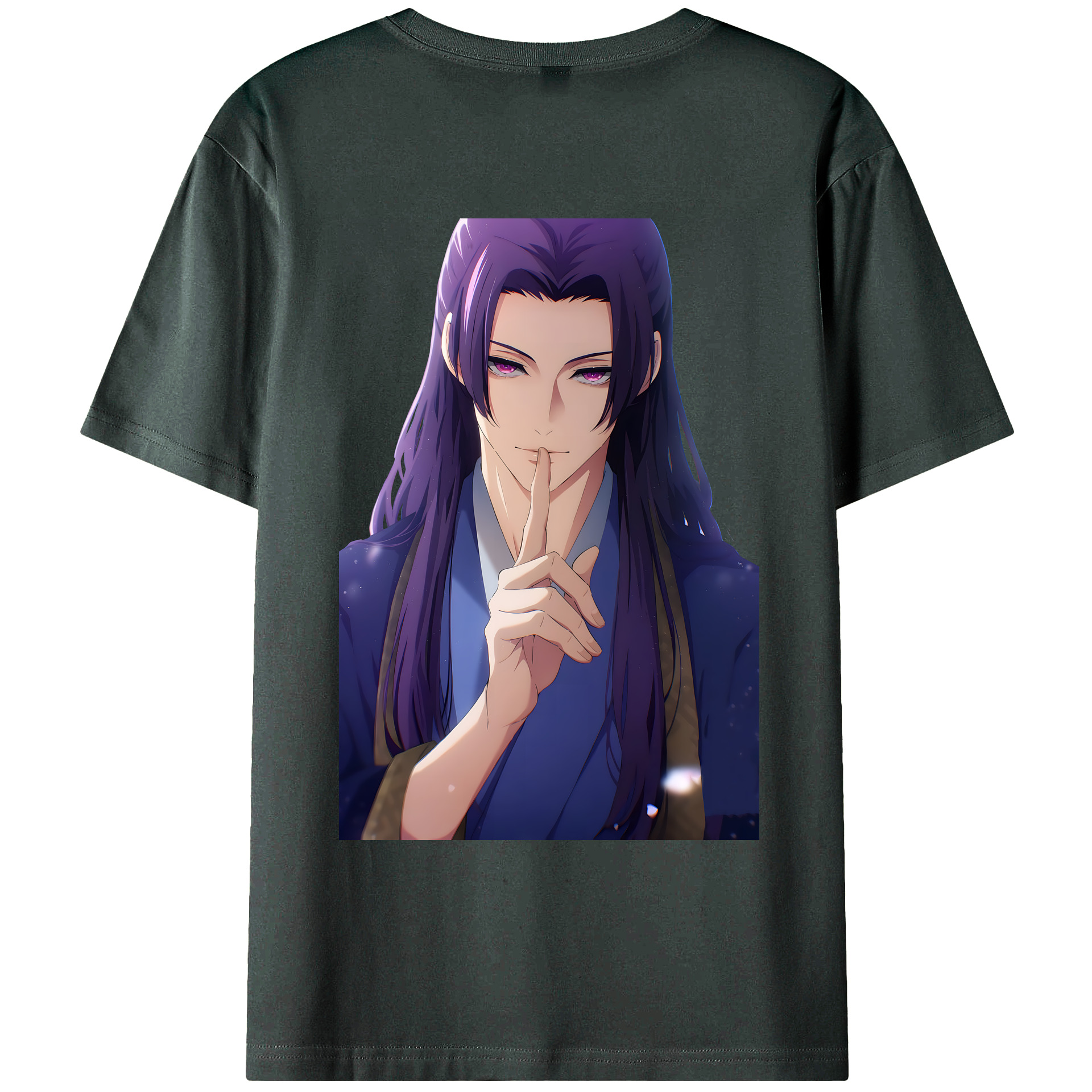 （画像用） 薬屋のひとりごと The Apothecary Diaries 綿100％ メンズ半袖Tシャツ（バックプリント） 通気性